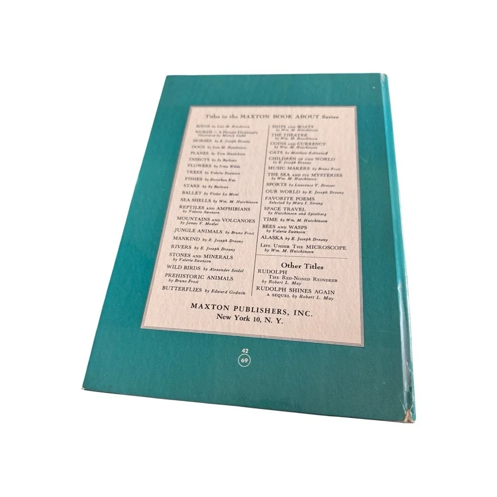 The Sea and Its‎ Mysteries 1958 William Hutchinson HC Vintage Kids Science